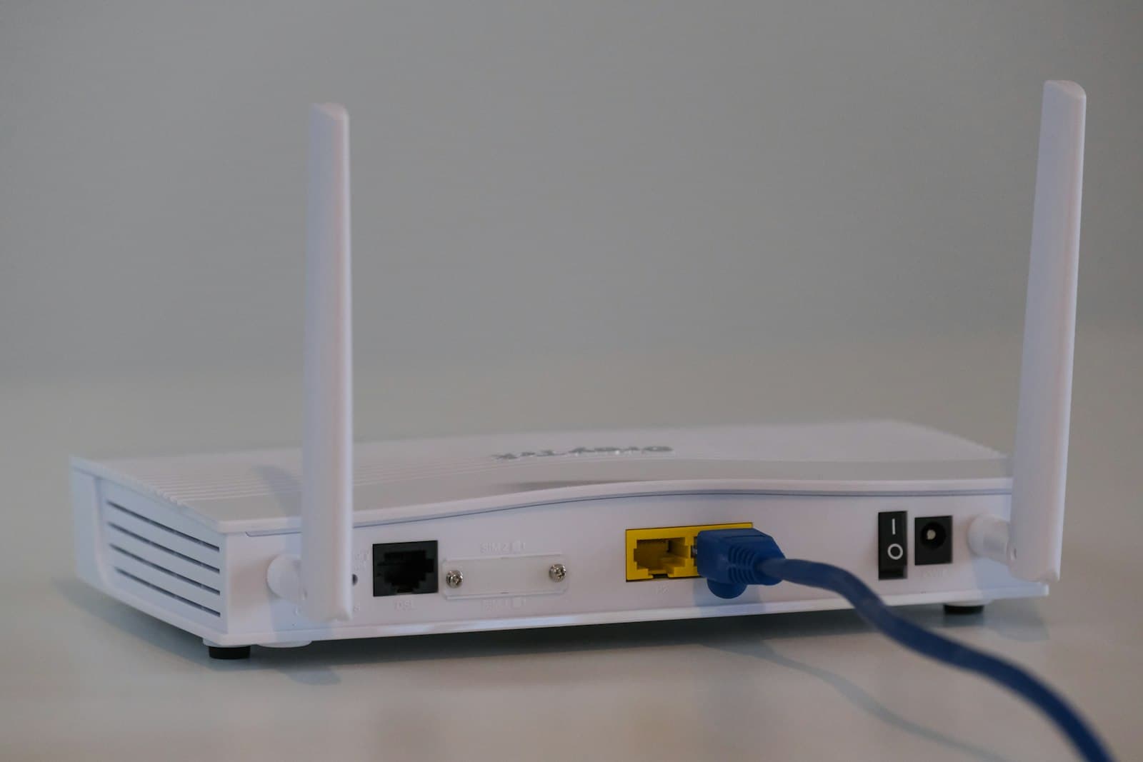 Kablosu bağlanmış bir modem
